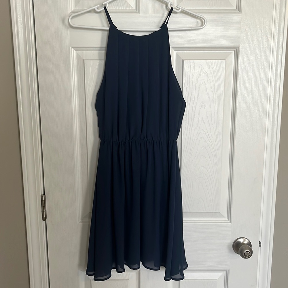 Navy Blue Dress